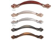 zinc alloy Home accessory cabinet Furniture Pull Handles Zamac double colors