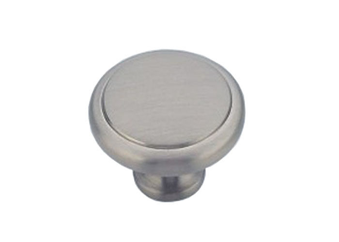 Round cabinet knob furniture cabinet knobs Brushed Nickel zinc alloy furniture hardware knob