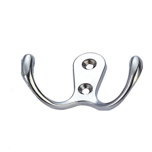 Small double  wall mounted clothes hanger rack hook coat and hat hook